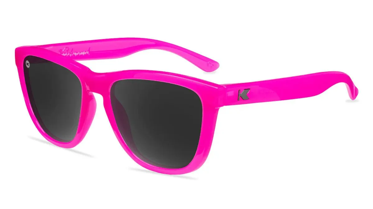 Malibu Pink Premiums Knockaround Unisex Polarized Sunglasses