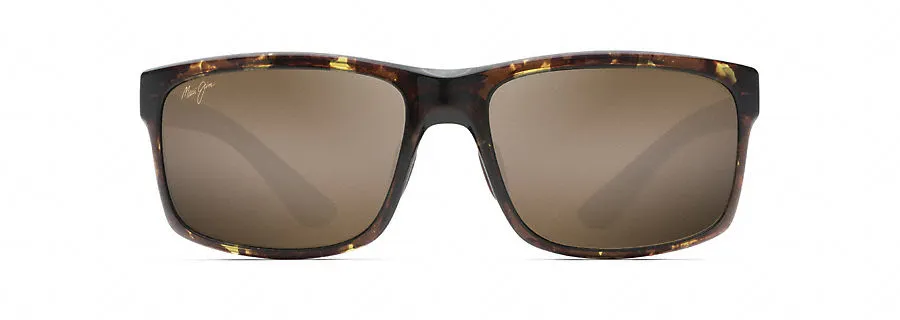 Maui Jim Pokowai Arch Sunglasses in Olive Tortoise with HCL Bronze Lens