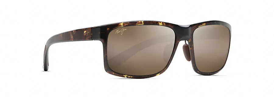 Maui Jim Pokowai Arch Sunglasses in Olive Tortoise with HCL Bronze Lens