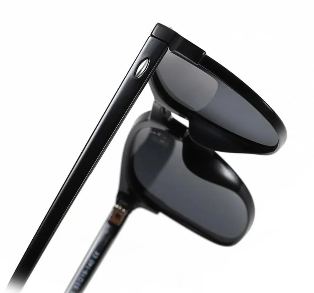 Men acrylic frame polarized sunglasses