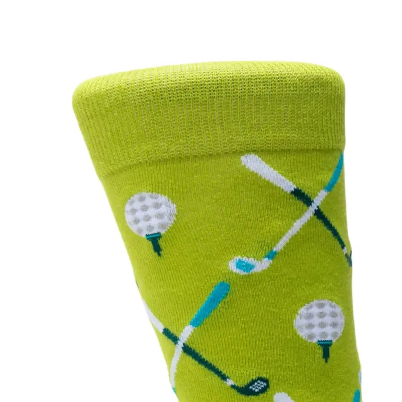 Men's Golf Cotton Blend Mid-Calf Socks