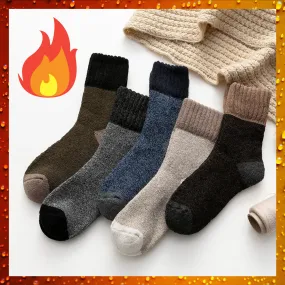 Men's super thick cotton warm socks