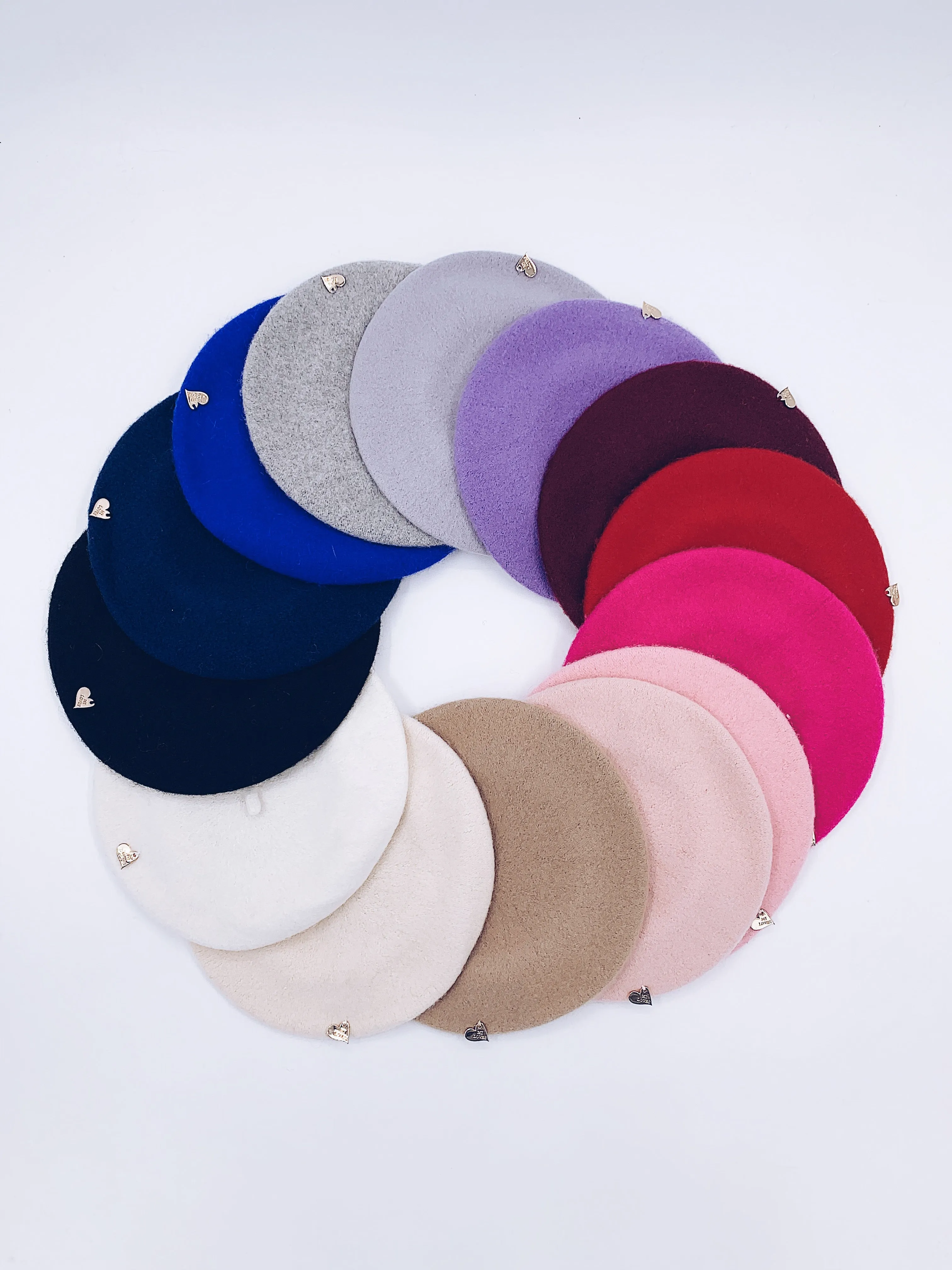 MI LOVES SIGNATURE Baby/Kids Classic Beret.