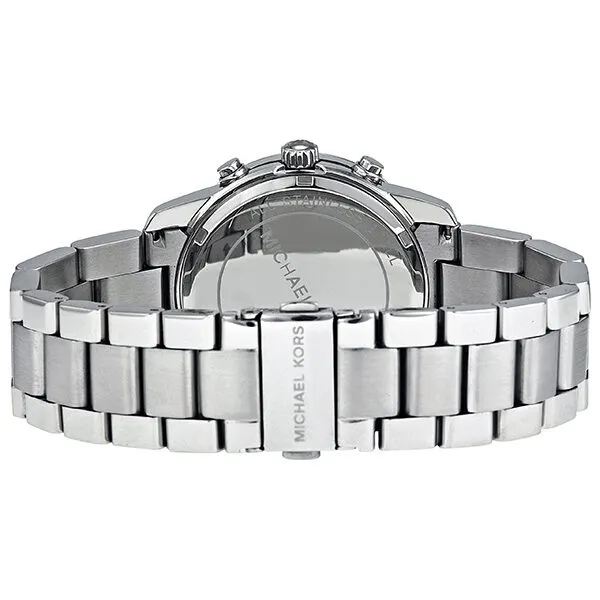 Michael Kors Mercer Chronograph Silver Dial Ladies Watch MK5725