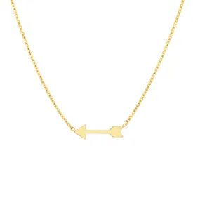 Mini Arrow Adjustable Necklace
