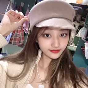 Minimalist Modern Fashionable Winter Fashion Beret Hats