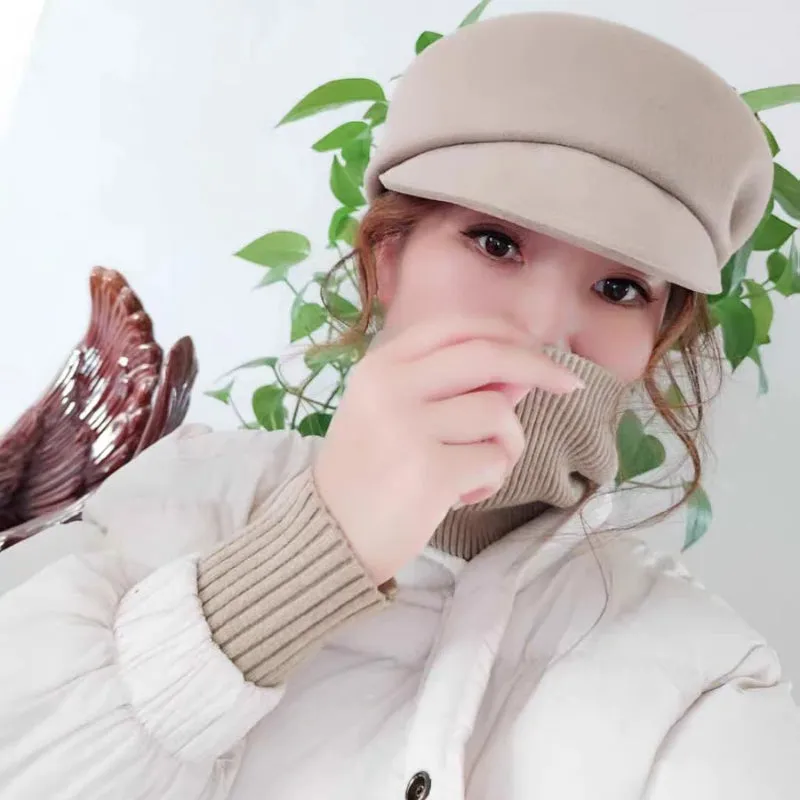 Minimalist Modern Fashionable Winter Fashion Beret Hats
