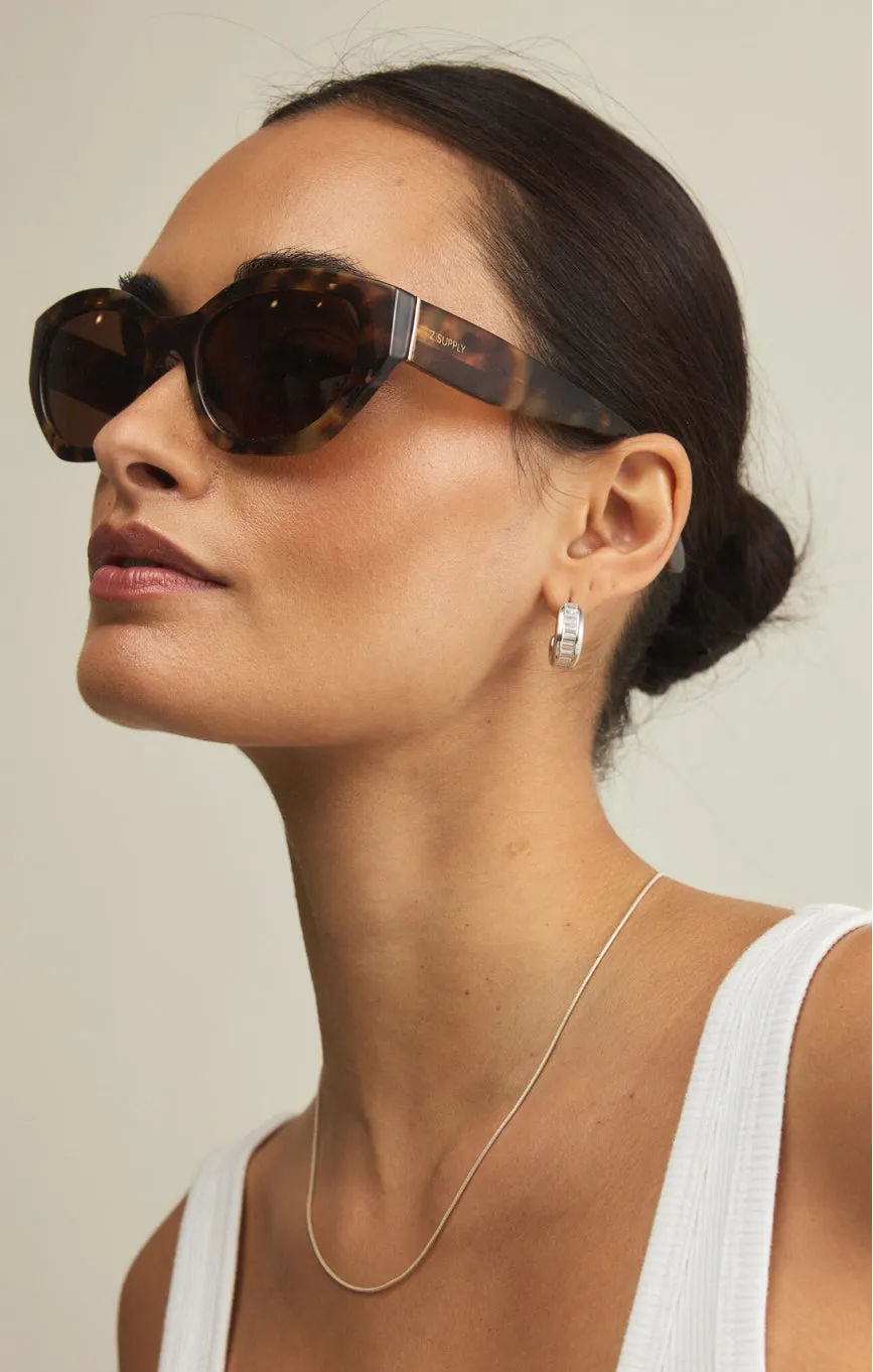 Mirage Polarized Sunglasses in Brown-Tortoise