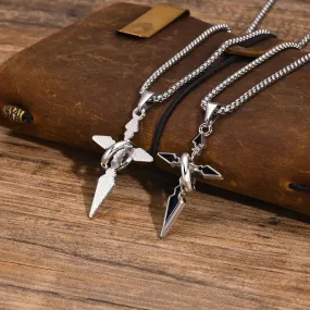 Mprainbow Mens Arrow Cross Necklaces