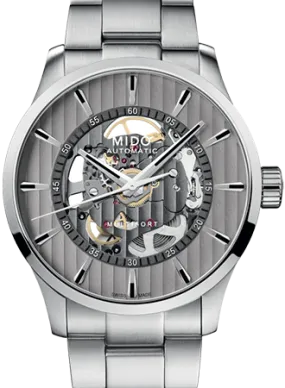 Multifort Skeleton Vertigo Rhodium Ref. M038.436.11.031.00