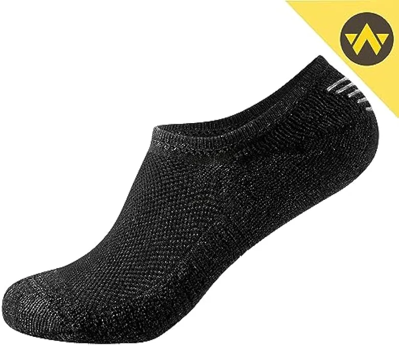 No Show Socks Women Cushion Cotton Socks 6 Pack