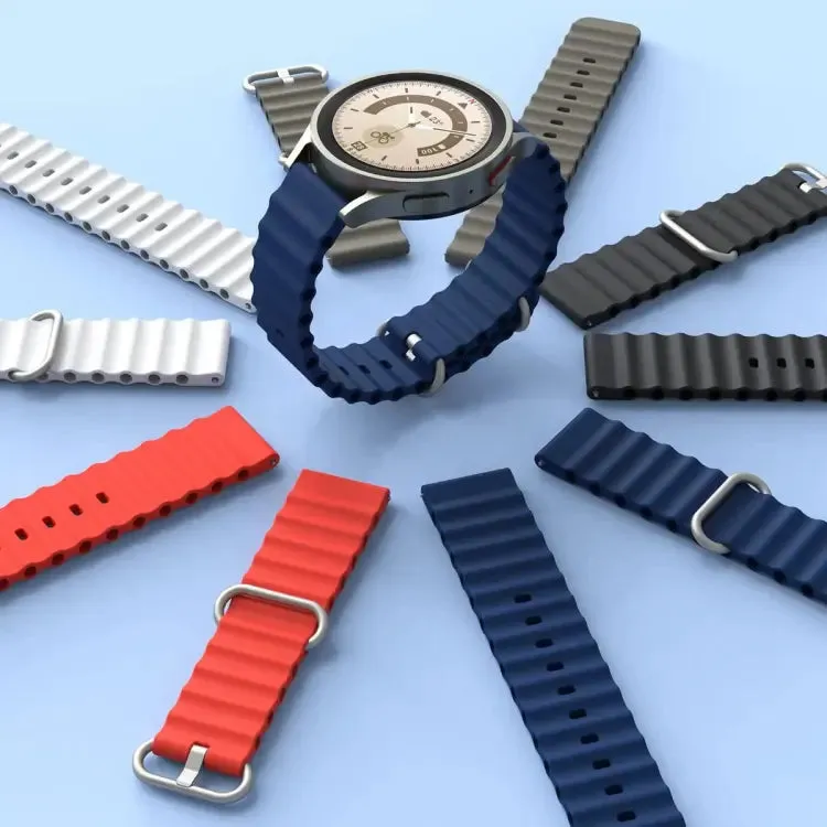 OCEAN LOOP SILICON STRAPS FOR REALME SMART WATCH 2 PRO, WATCH S, WATCH S PRO, TECHLIFE DIZO, DIZO WATCH 2, WATCH 2, WATCH 3, DIZO WATCH 2 SPORTS