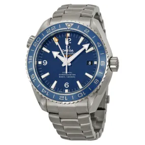 Omega Planet Ocean GMT Automatic 600M Blue Dial Titanium Men's Watch 23290442203001 232.90.44.22.03.001