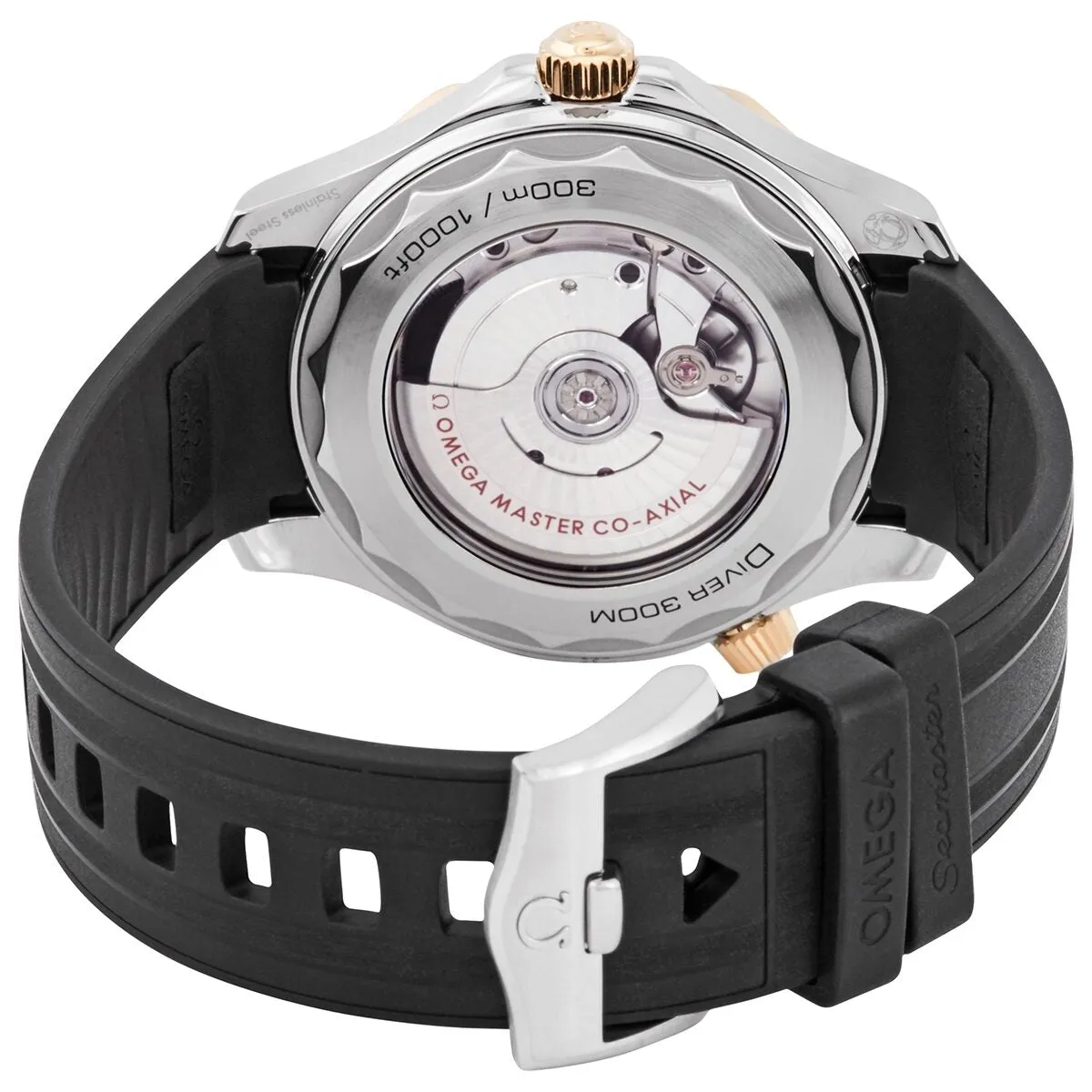 Omega Seamaster Automatic Chronometer Black Dial Men's Watch 210.22.42.20.01.001