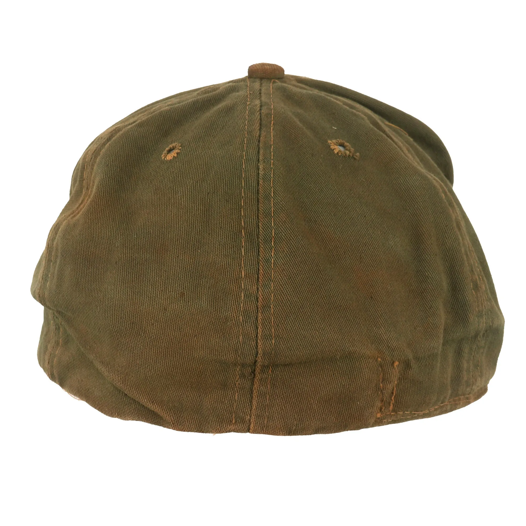 Original U.S. Vietnam War Era Major Leonard Phillips OG-106 Cap with 19th Special Forces Group Airborne Green Beret