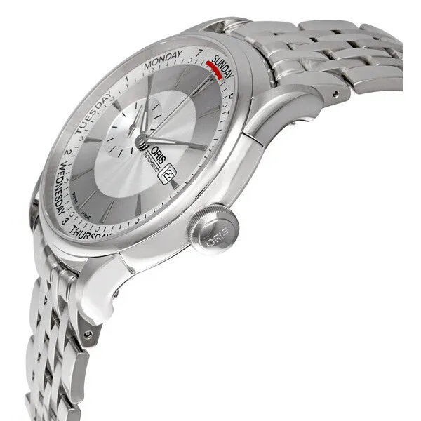 Oris Artelier Automatic Silver Dial Men's Watch 01 645 7596 4051 07 8 24 73