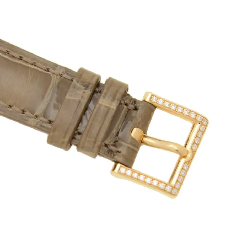 Patek Philippe Gondolo Mechanical Gold and Diamond Dial Ladies Watch 7099R-001