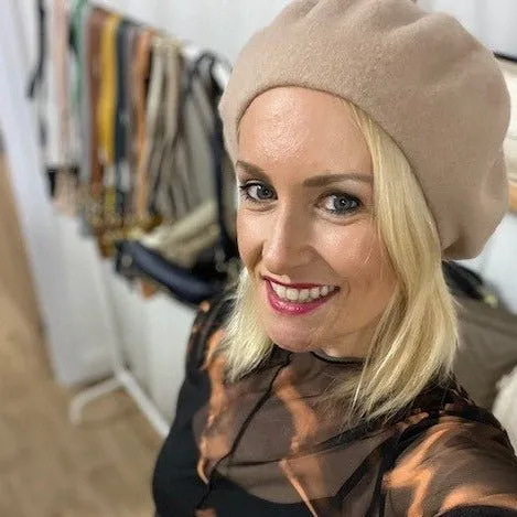Personalised Wool Beret