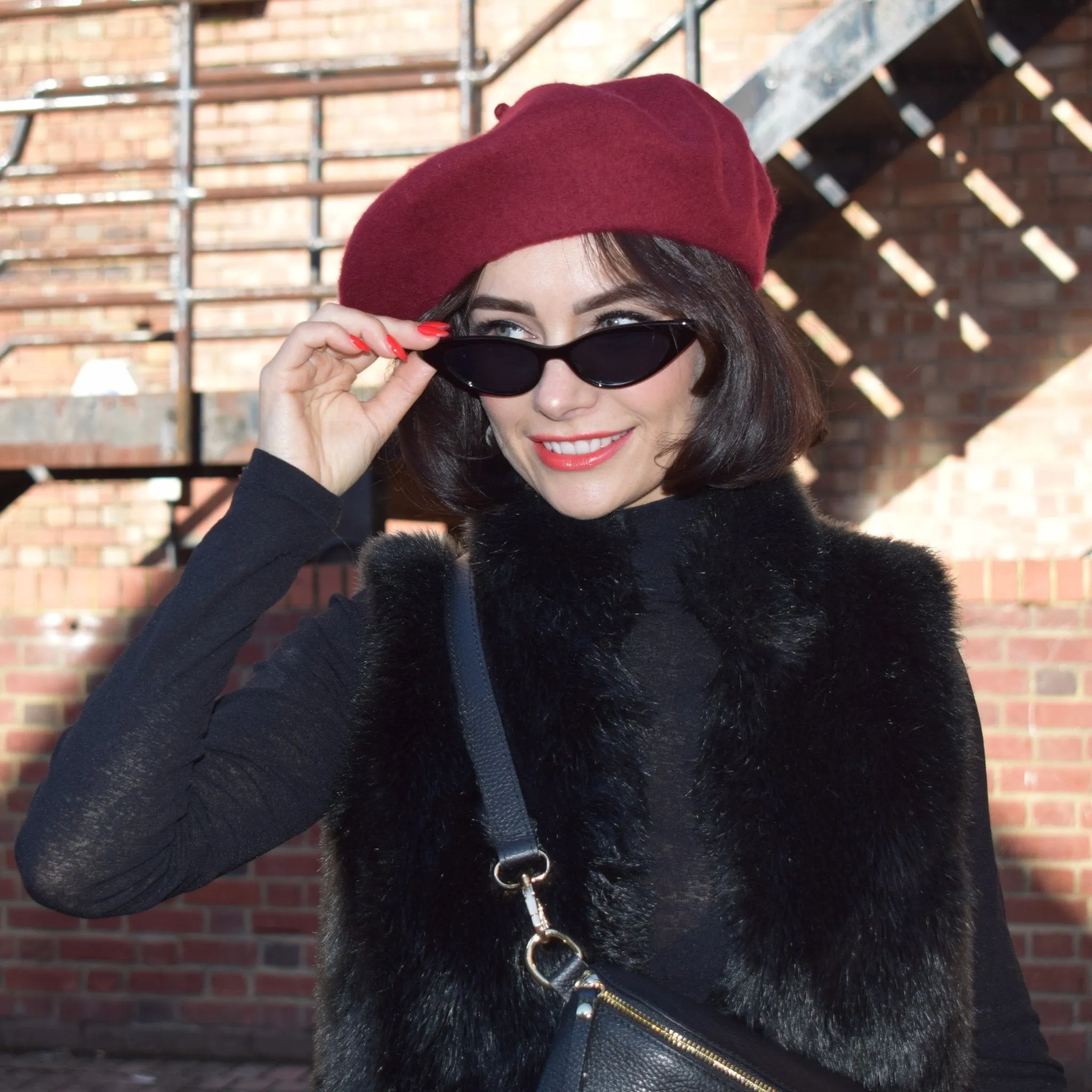 Personalised Wool Beret