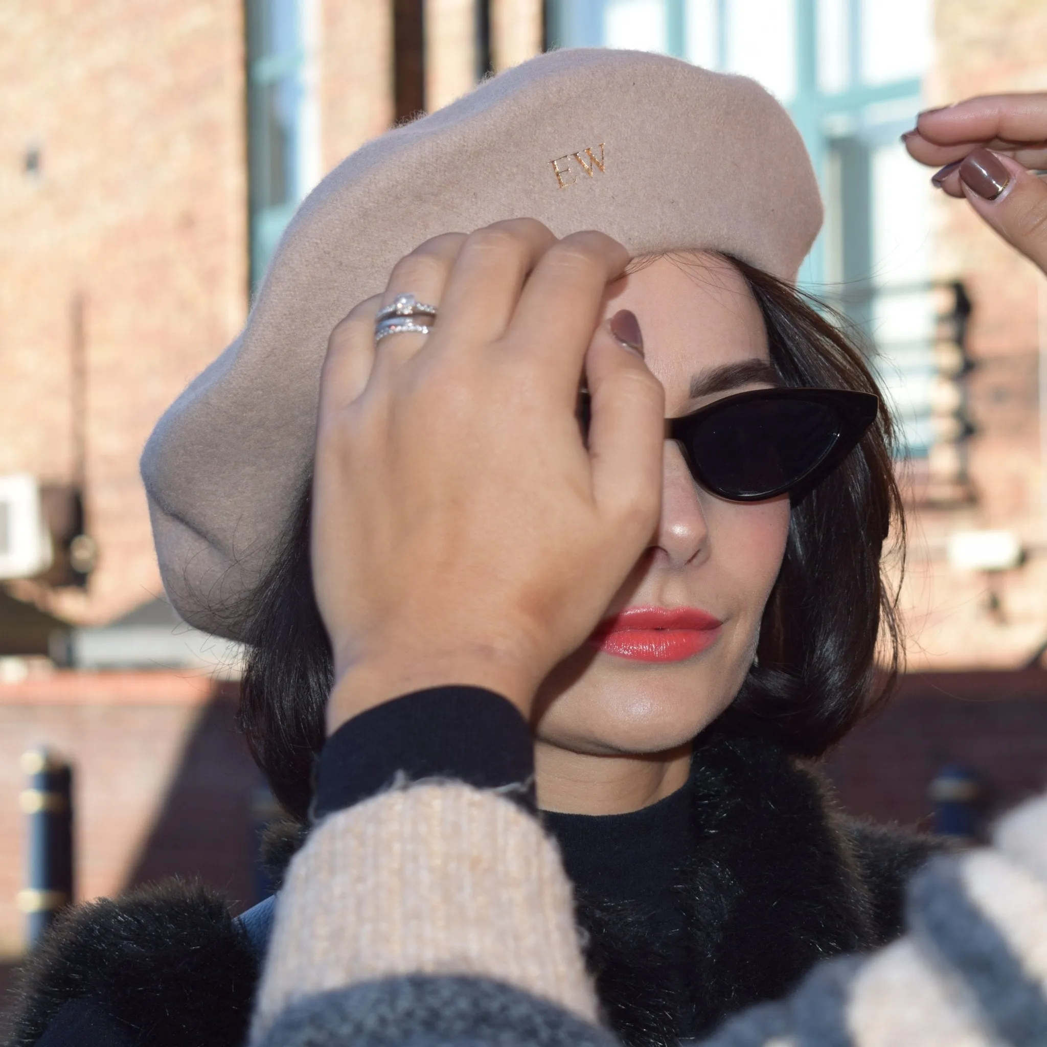 Personalised Wool Beret