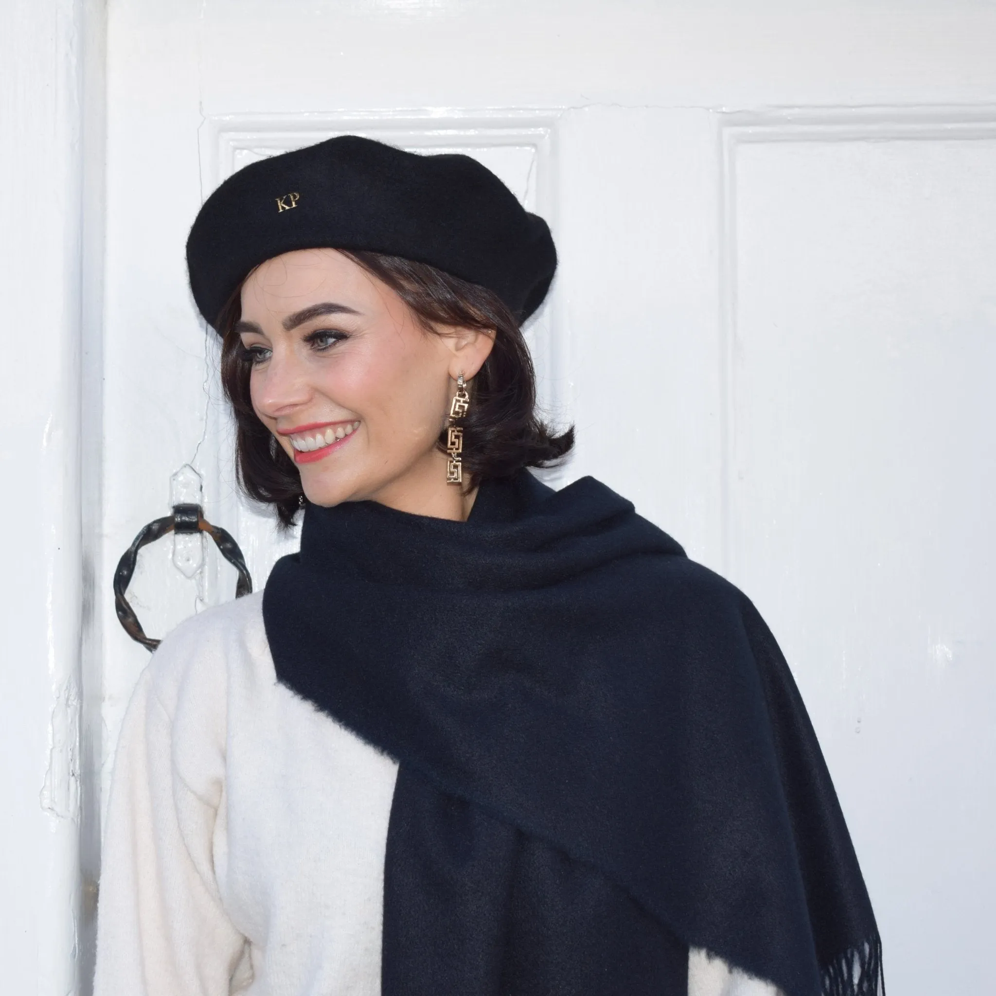 Personalised Wool Beret