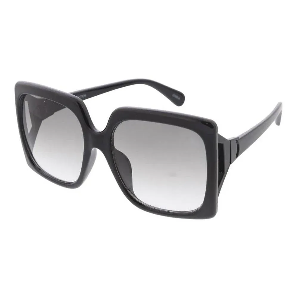 Plastic Oversized Square Frame w/ Temple Vent- Assorted