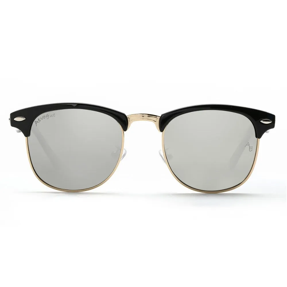 Polarized Sunglasses Men Retro Rivet High Quality Polaroid Lens Summer Style Brand Design Unisex Sun Glasses