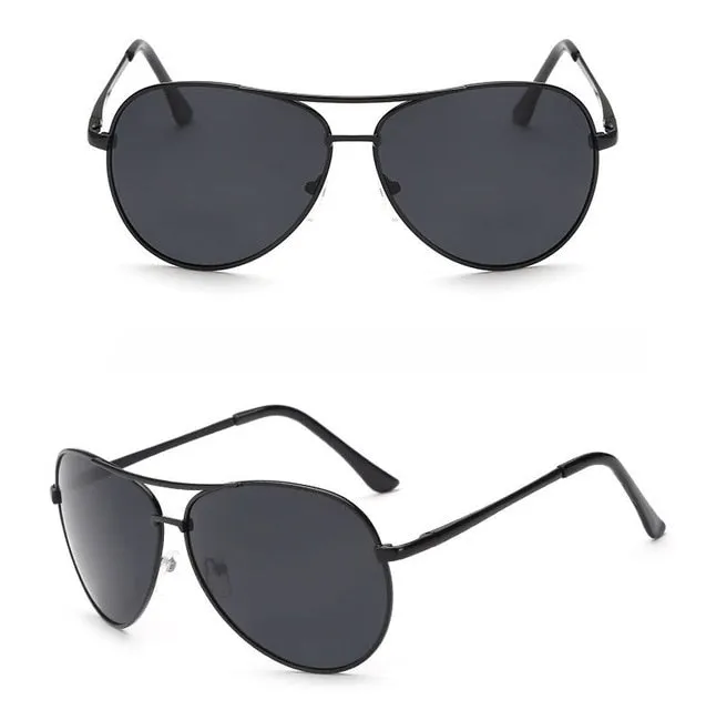 Polarized Vintage Aviation Sunglasses Men Brand Designer Sun Glasses Women Eyeglasses Spring Leg Gafas Oculos De Sol Masculino