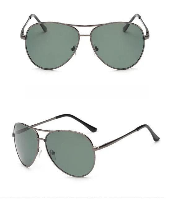 Polarized Vintage Aviation Sunglasses Men Brand Designer Sun Glasses Women Eyeglasses Spring Leg Gafas Oculos De Sol Masculino