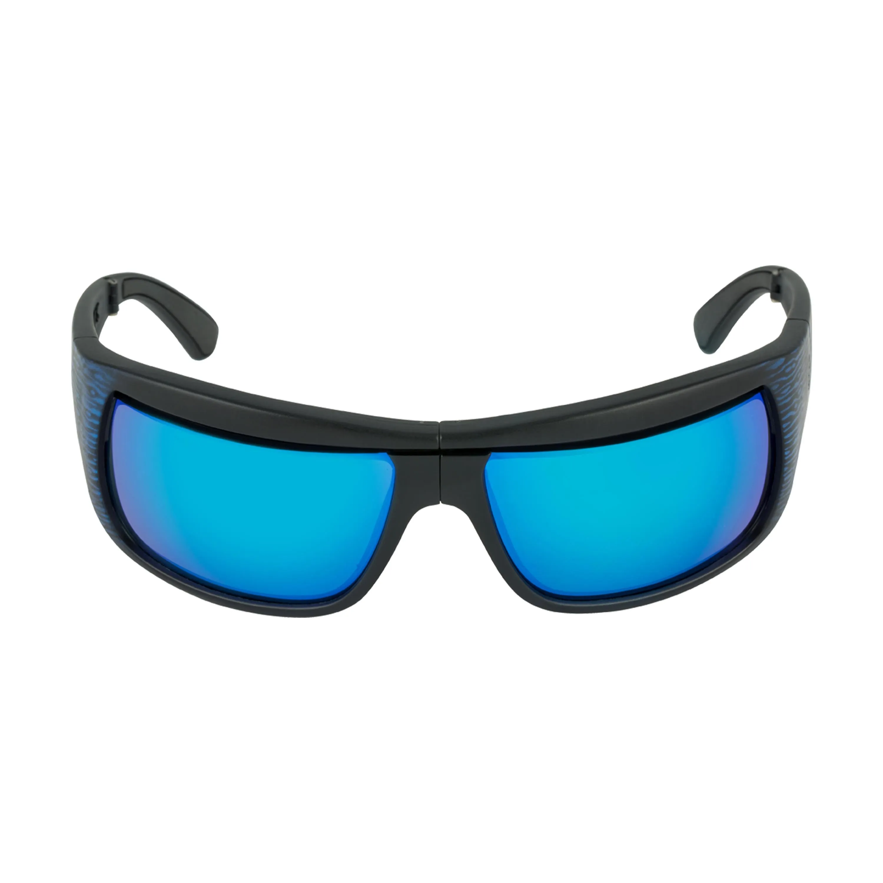 POPH2O | Polarized, Matte Blue/Black Wood, Blue Mirror