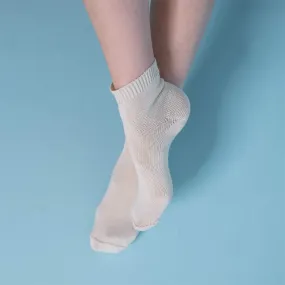 PUREMEADOW Elastic-free 100% Organic Cotton Socks (No Latex, No Polyester, No Polyamide, No nylon, No Synthetics) (100% Biodegradable)