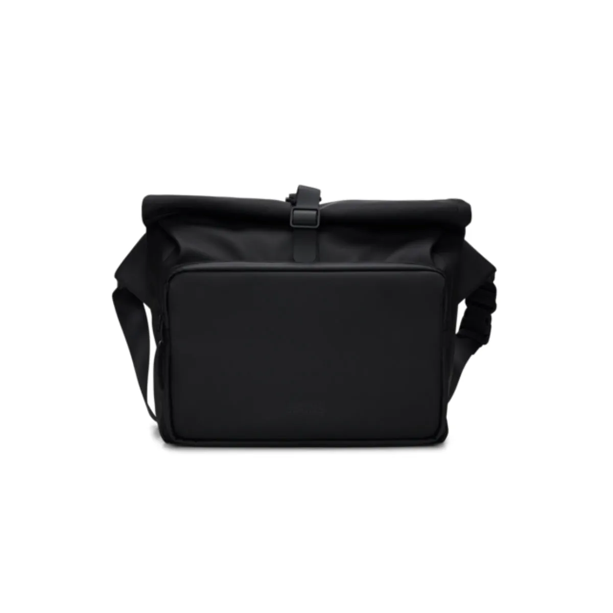 Rains Rolltop Commuter Bag in Black