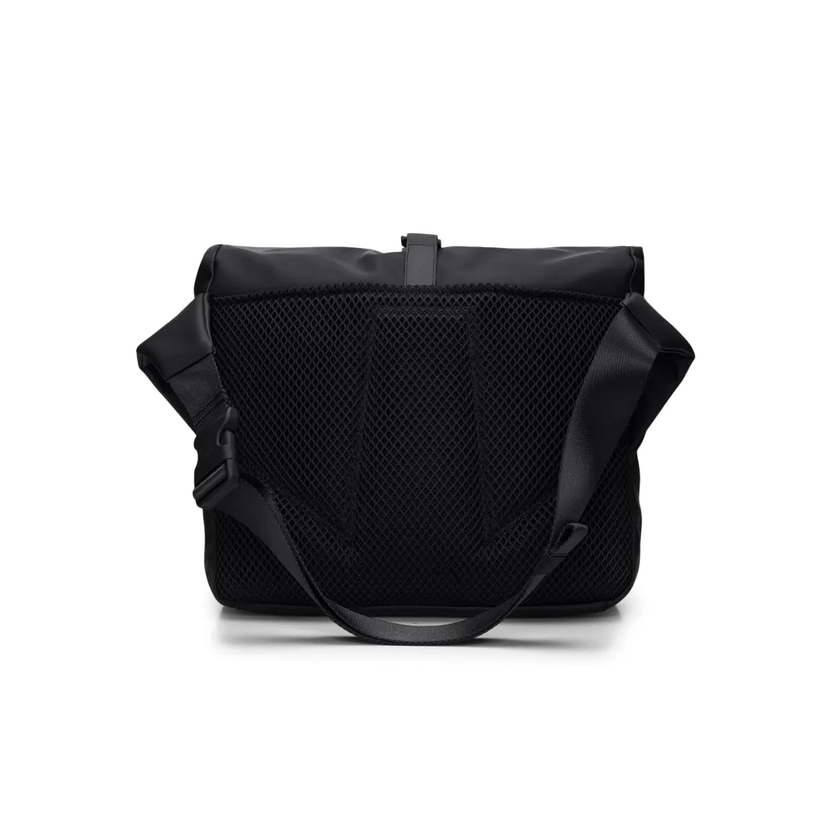 Rains Rolltop Commuter Bag in Black