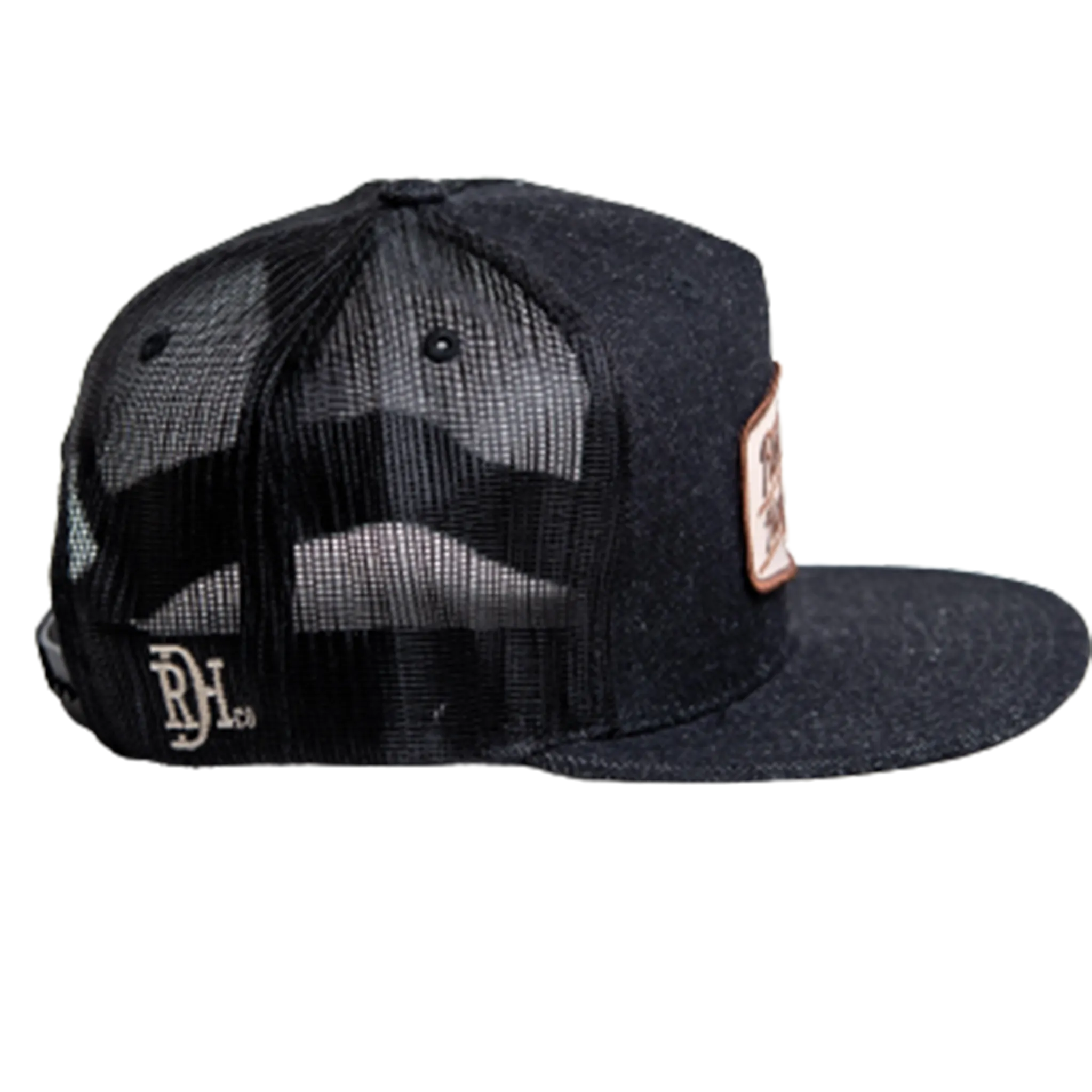 Red Dirt Rebel Denim & Black Cap