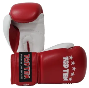 Red Top Ten Boxing Gloves NB II