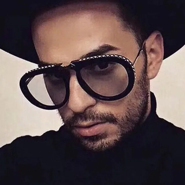 Retro Diamond Luxury Sunglasses