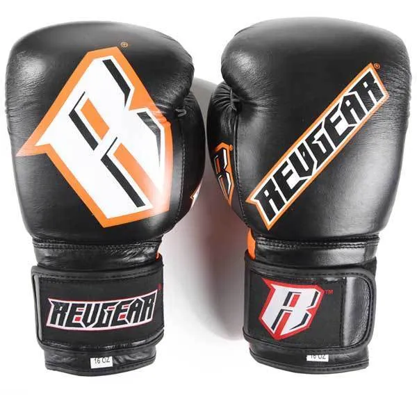 Revgear S3 Sparring Boxing Glove - Black Orange