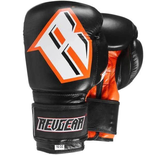 Revgear S3 Sparring Boxing Glove - Black Orange