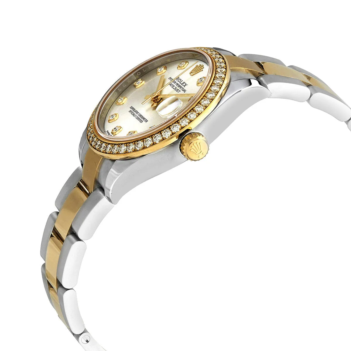 Rolex Datejust 31 Silver Dial Automatic Ladies Steel and 18kt Yellow Gold Oyster Watch 278383SDO
