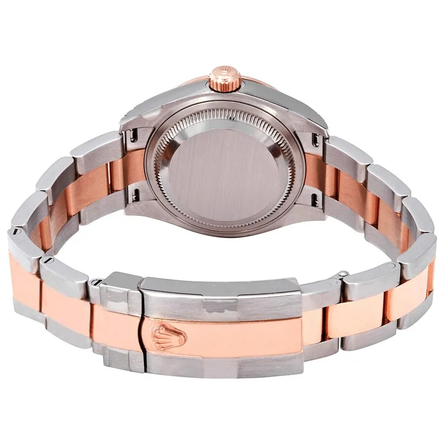Rolex Lady Datejust Chocolate Diamond Dial Ladies Steel and 18ct Everose Gold Watch 279381CHDO