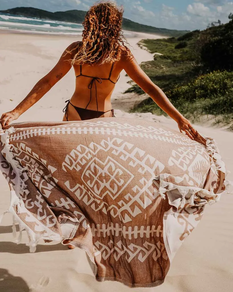Salty Shadow Turkish Towel