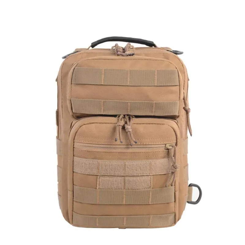 Sidiou Group Sling Backpack Army Waterproof EDC Rucksack Bag for Outdoor Hiking Camping Hunting Pack