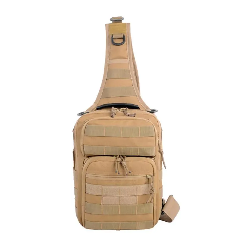 Sidiou Group Sling Backpack Army Waterproof EDC Rucksack Bag for Outdoor Hiking Camping Hunting Pack