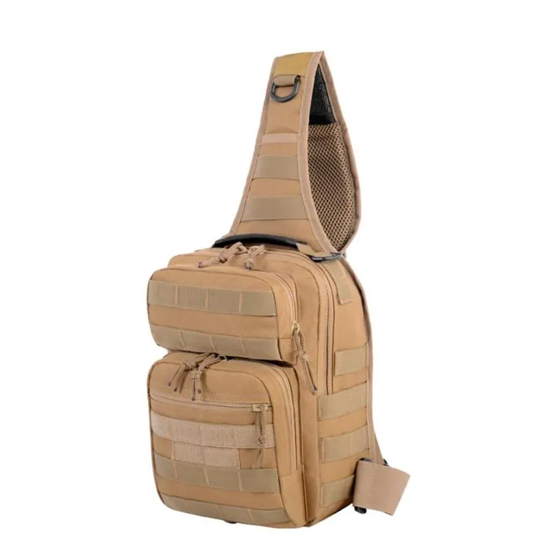 Sidiou Group Sling Backpack Army Waterproof EDC Rucksack Bag for Outdoor Hiking Camping Hunting Pack