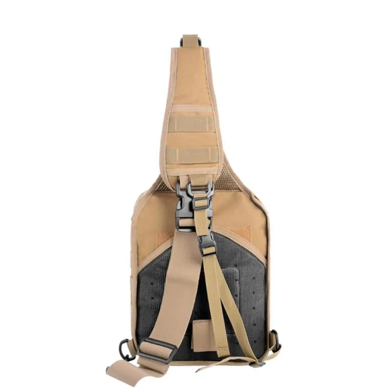 Sidiou Group Sling Backpack Army Waterproof EDC Rucksack Bag for Outdoor Hiking Camping Hunting Pack