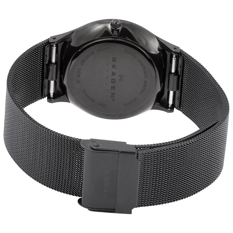 Skagen Titanium Quartz Blue Dial Men's Watch 233XLTMN
