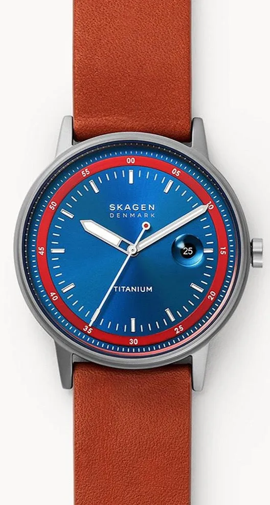 SKG Watch Henriksen Three Hand Titanium