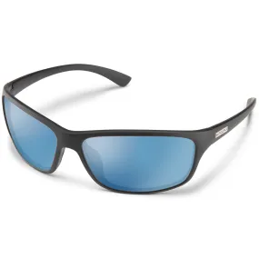 Smith Optics Lifestyle Suncloud 240537 Sentry Sunglasses 003635X - Matte Black - Polarized Blue Mirror Unisex Rectangle