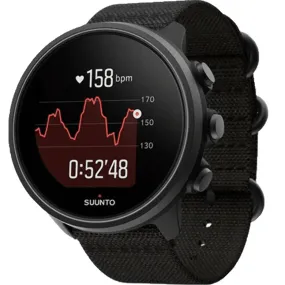 Suunto 9 Baro Smart Watch Heart Rate/GPS/1.3"LED Display Charcoal Black Titanium