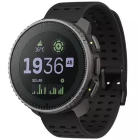 Suunto Vertical Titanium Solar Charging Smart Watch 1.4"LED Display/GPS/Sport Modes/Heart Rate/Sleep Tracking Black